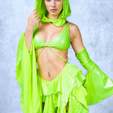 Luxe Toxic Pixie Hooded Dress