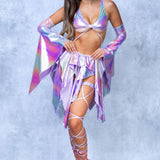 Purple Holo Thong