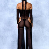 Just Black Witch Choker Cutout Set