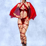 Devil's Wish Halter Bodysuit