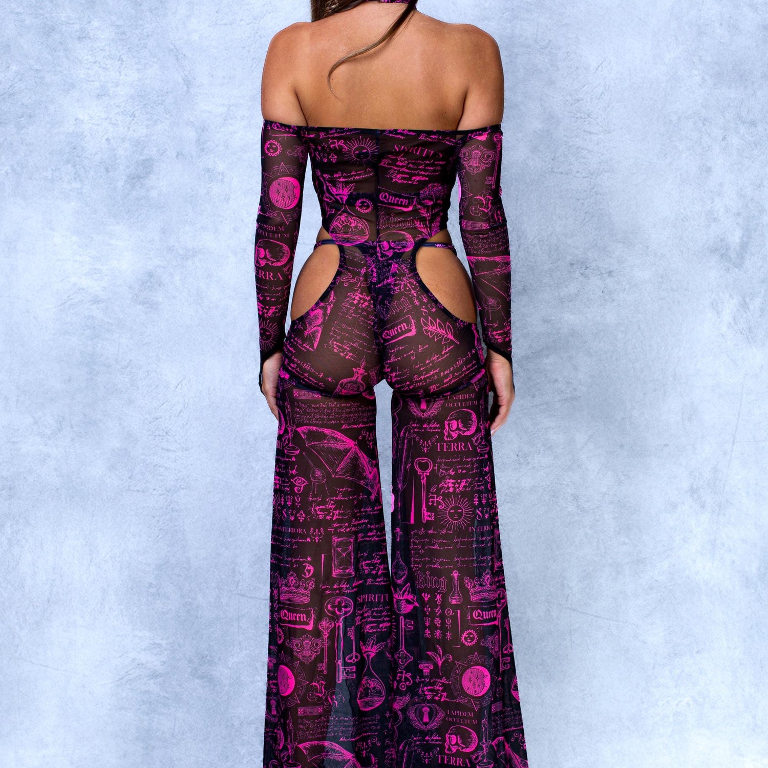 Occult Witcher Pink Thong Performance