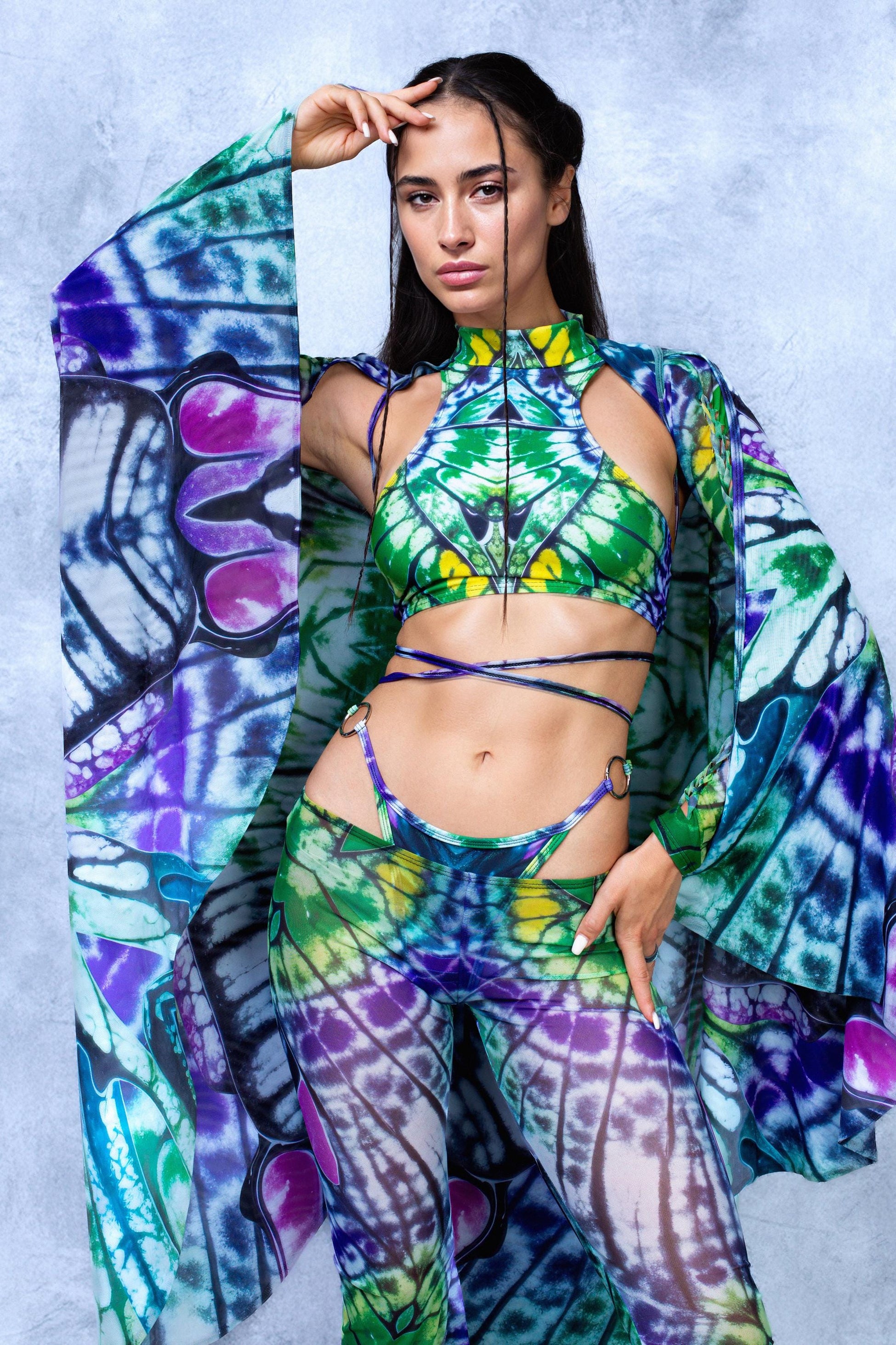 Caleidoscope Fairy Slit Weave Winged Set 1