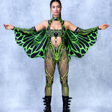 Shadewhisper Green Mesh Wings