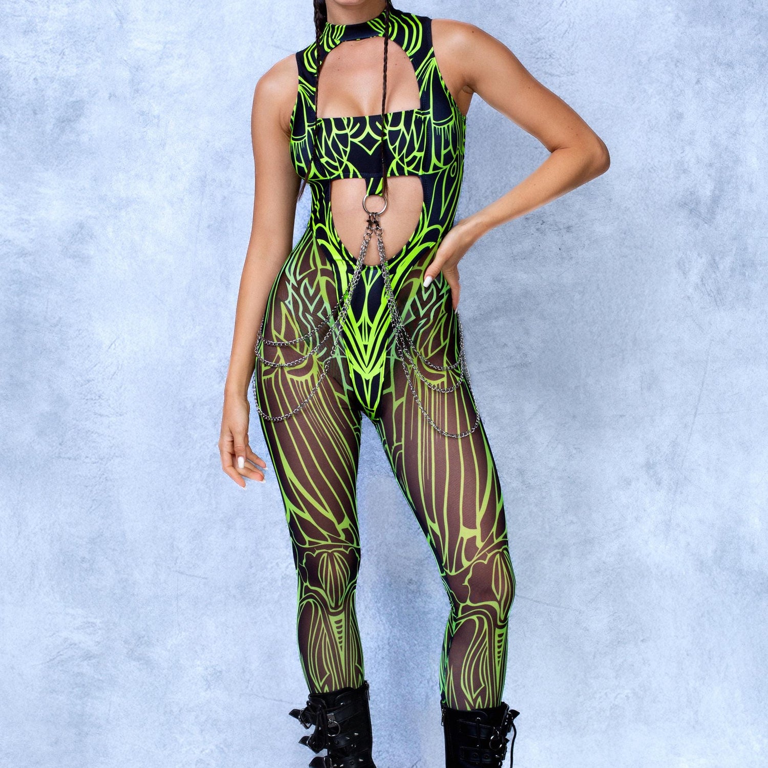 Shadewhisper Green Mesh Wings 8