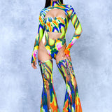 Fairy Spill your Soul Open-Heart Leotard