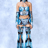 Swallowtail Sail Corset Top