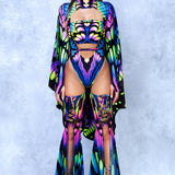 Quiver Fairy Open-Heart Leotard