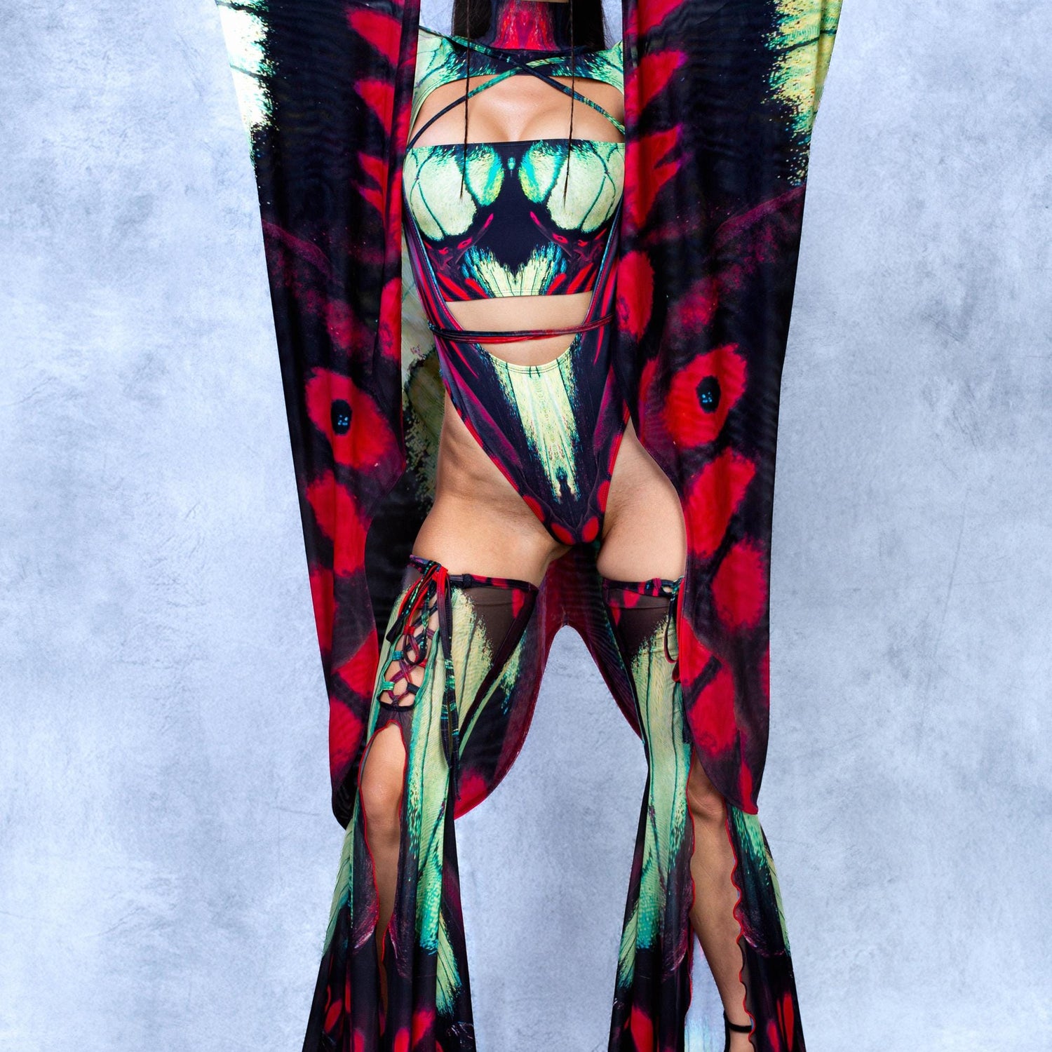 Women Truth Seeker Open-Heart Leotard