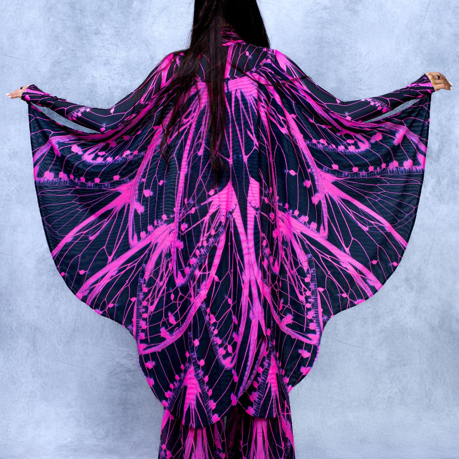 Birdsong Pink Mesh Wings 8