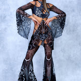 Soul Malediction Witch Choker Bellsleeve Set