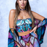 Rosette Fairy Ruffled Winged Set