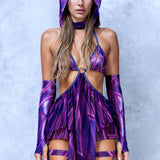 Soaring Alchemy Pink Hooded Pixie Set