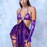 Soaring Alchemy Pink Hooded Pixie Set