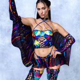 Chrome Delight Corset Top