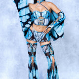 Swallowtail Sail Fairy Corset Winged Set