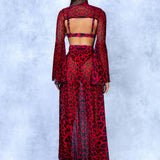 She's Got Fangs Red Duster Bikini