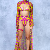 Cheeky Cheetah Bellsleeve Ring Set