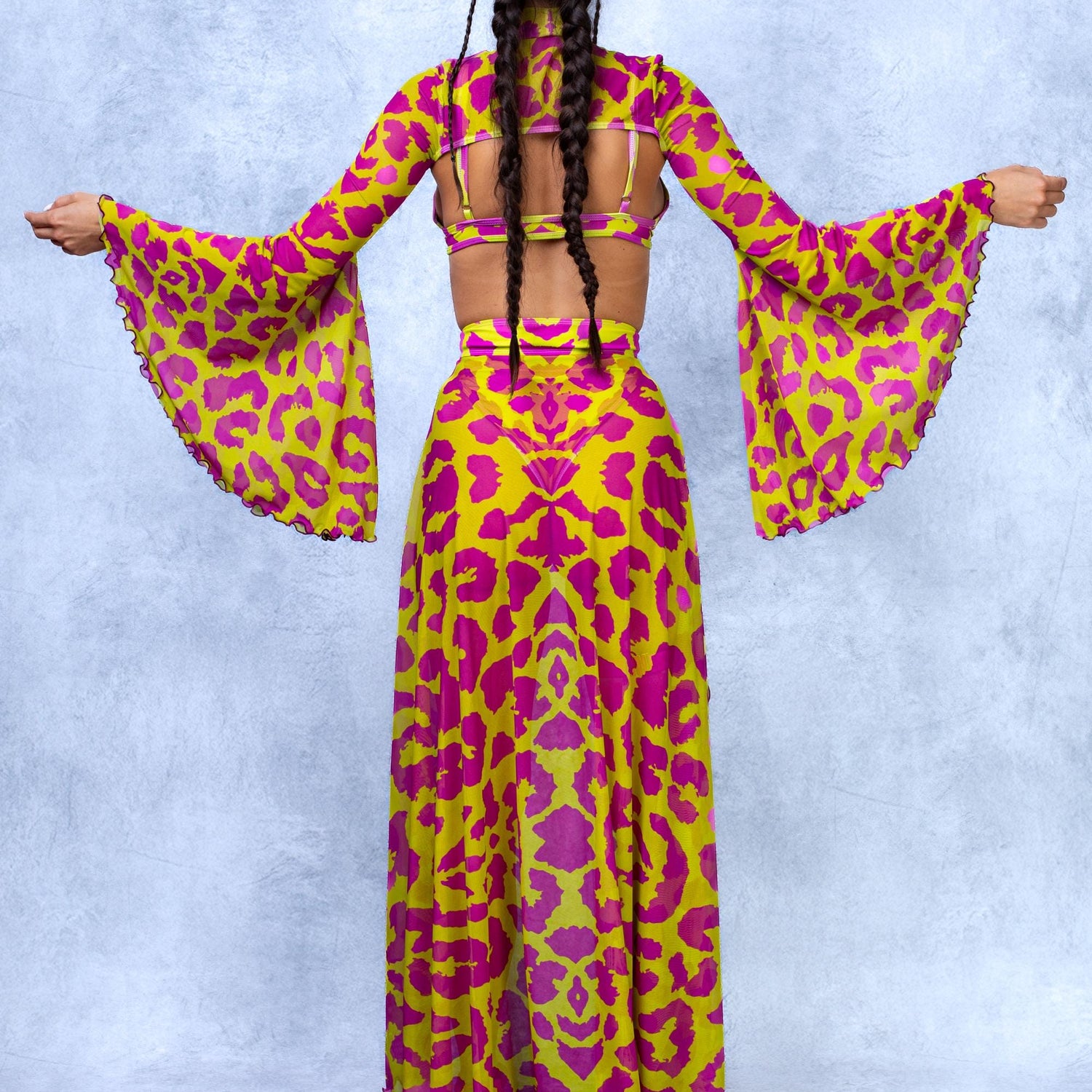 Cheeky Cheetah Duster Bikini Performance