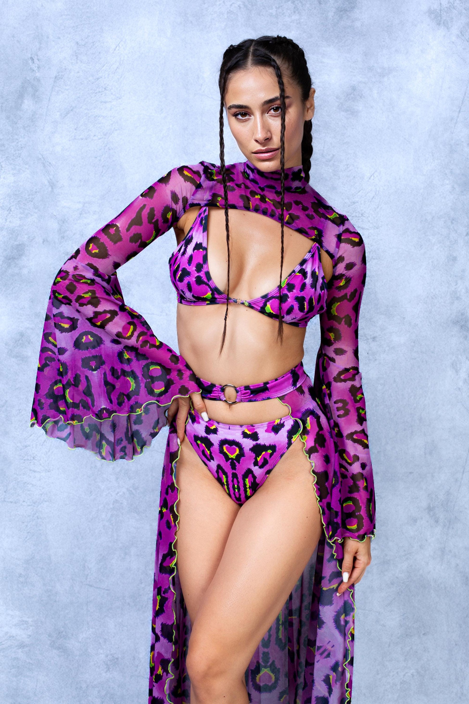 Exotic Vibrancy Bellsleeve Ring Set 1