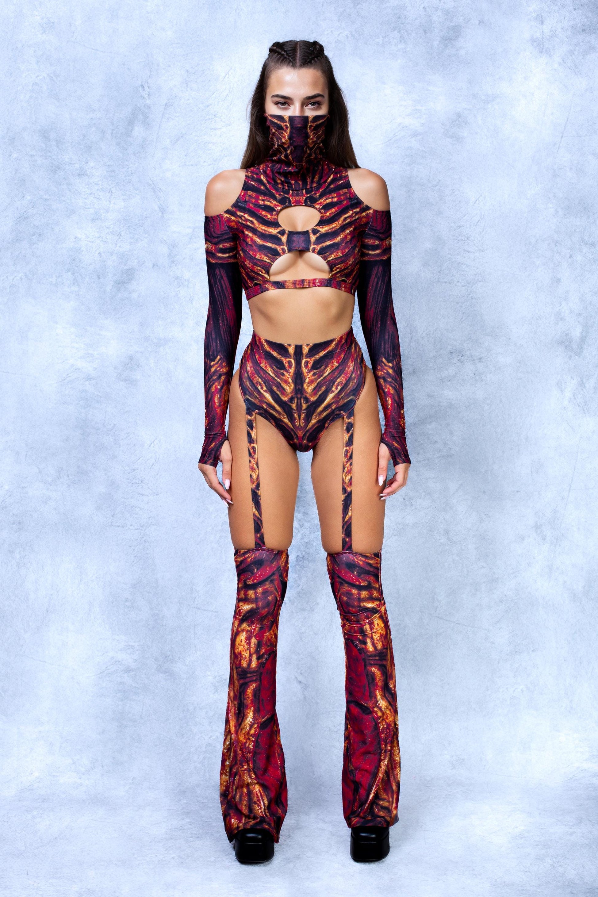 Blood Zombie Cold Shoulder Set 2