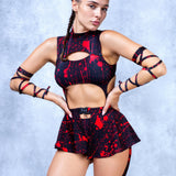 Above Suspicion Chaps Leotard