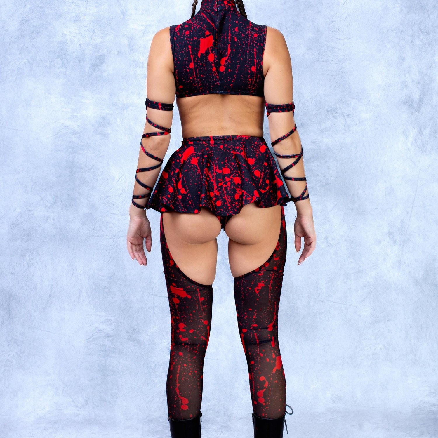 Above Suspicion Micro Buckle Skirt Performance