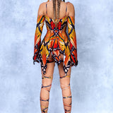 Autumn Butterfly Pixie Dress