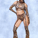 Cheetah	Cold Shoulder Set
