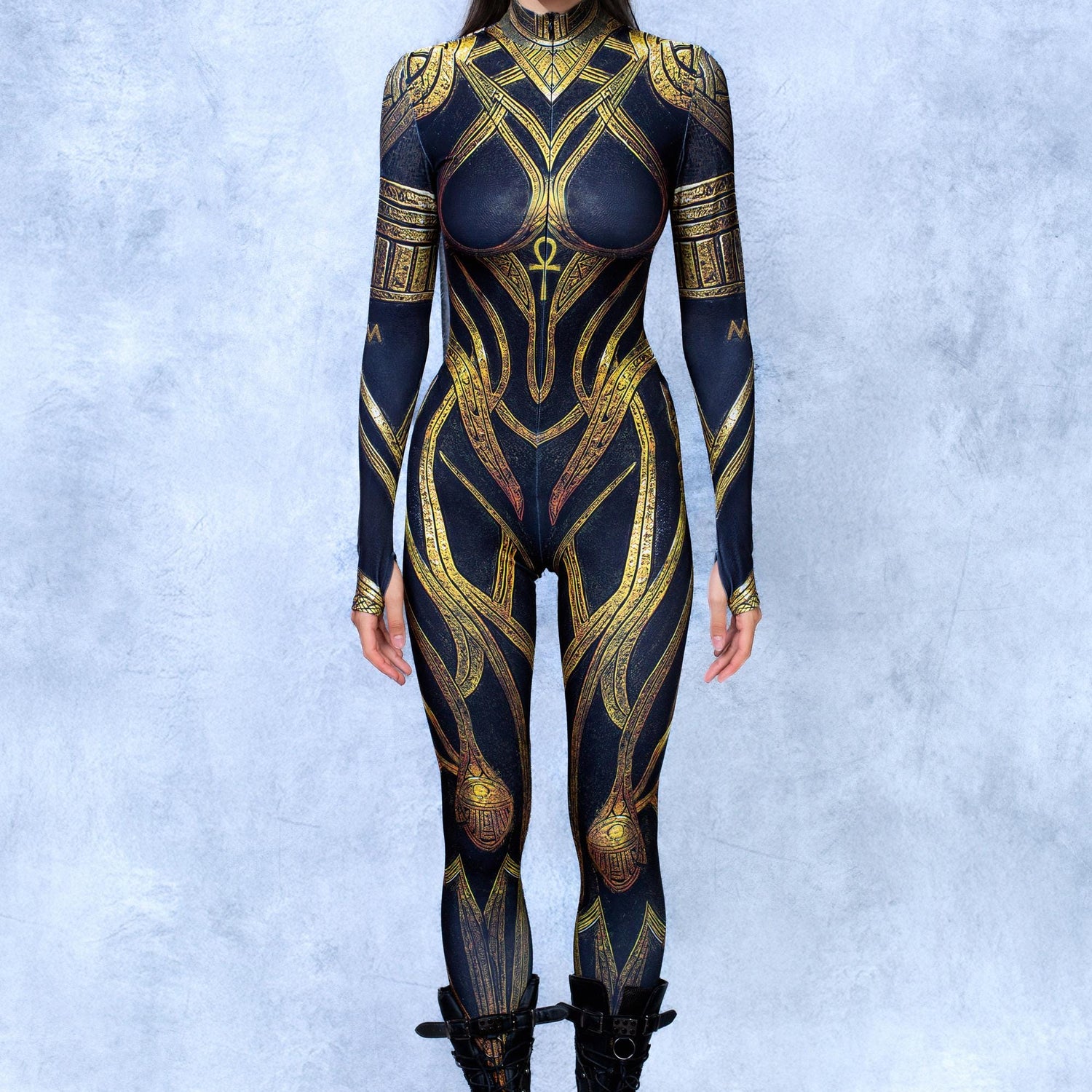 Hestia Costume Black, Gold