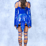 Luxe Polychrome Pixie Dress