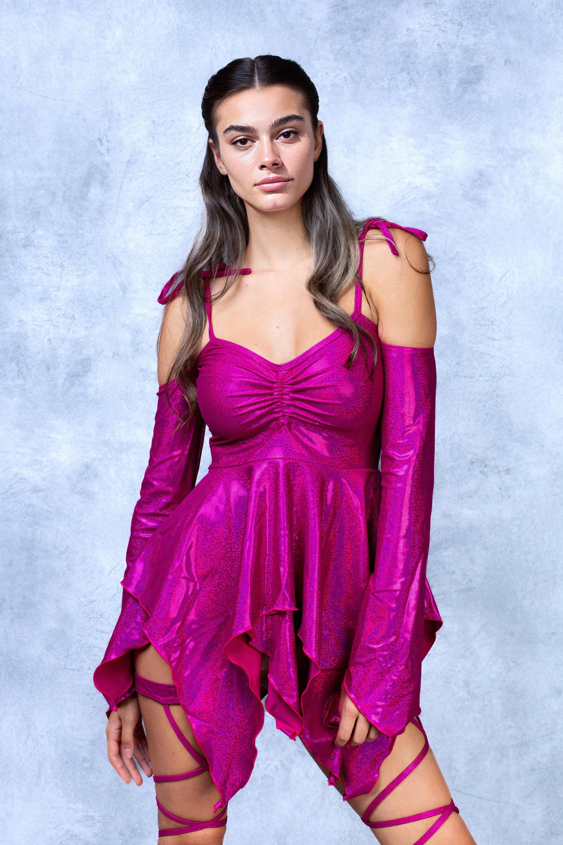 Luxe Rose Pixie Dress 1