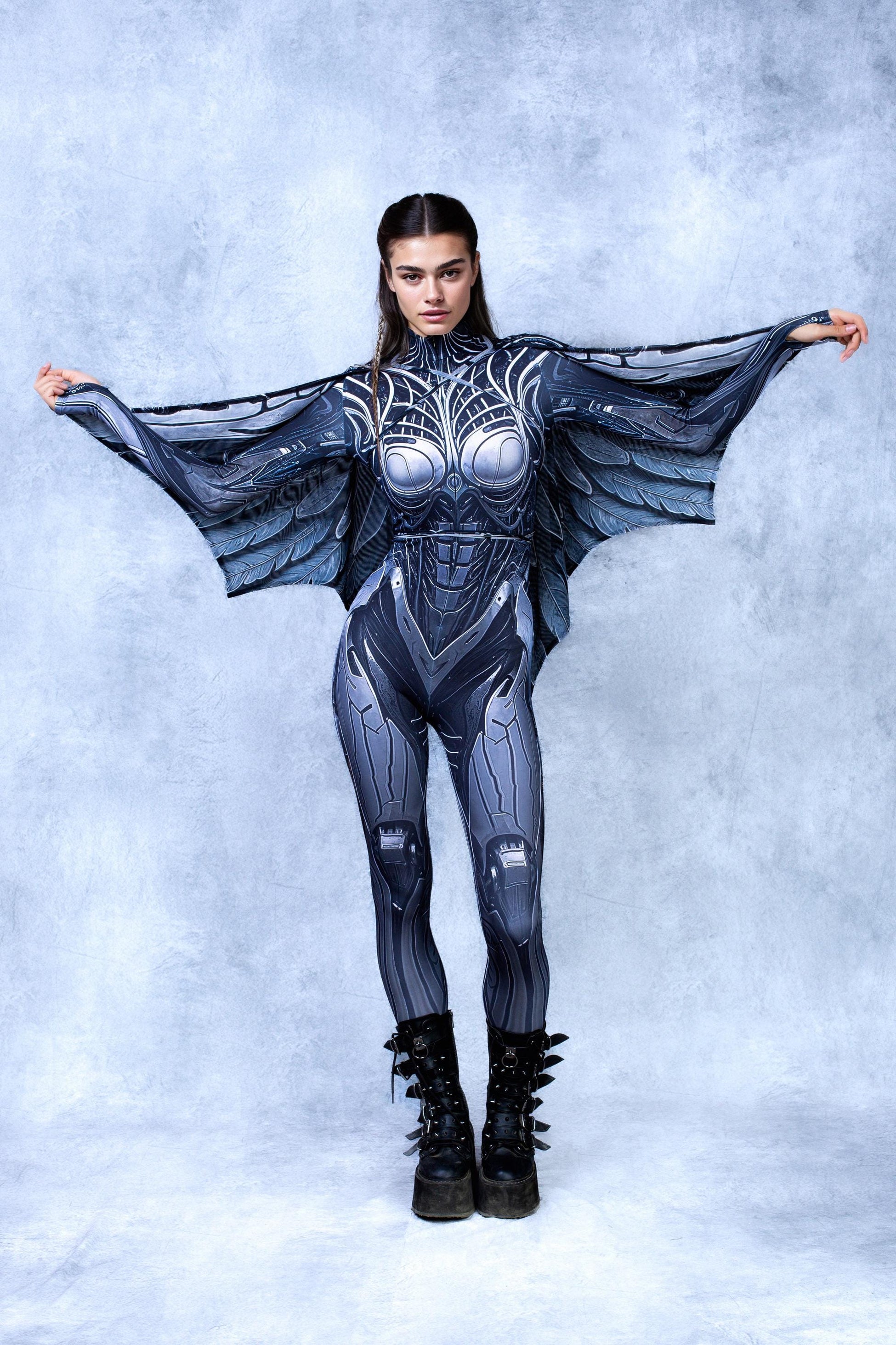 Mechangel Cyber Winged Costume Set 2