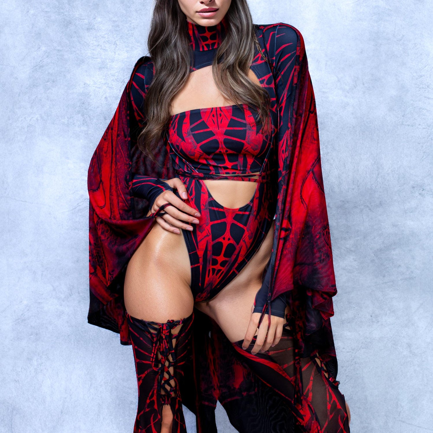 Chiroptera Sangre Fairy Open-Heart Winged Set