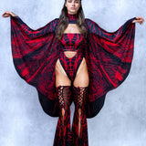 Chiroptera Sangre Fairy Open-Heart Winged Set