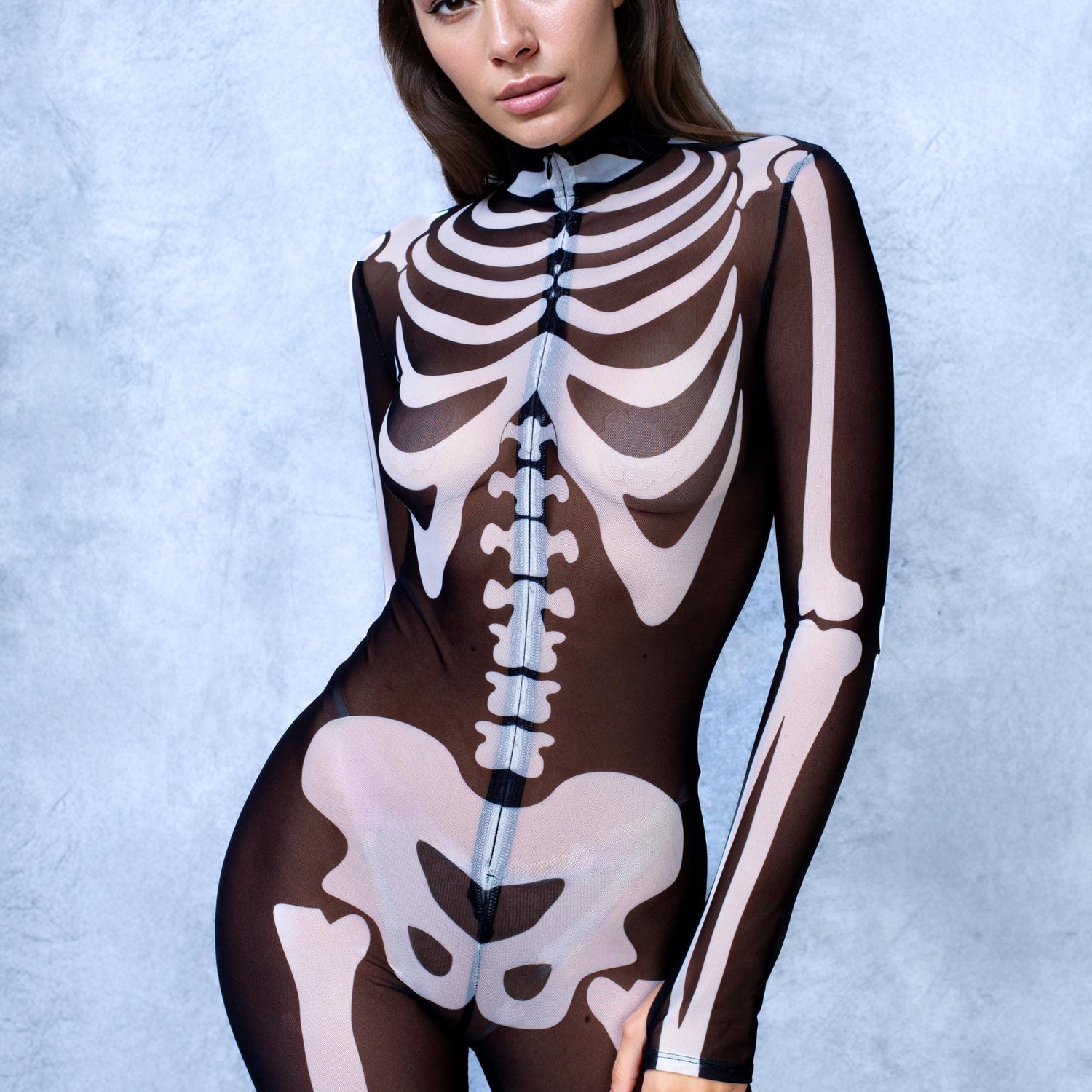 BnW Bossy Skeleton Mesh Costume