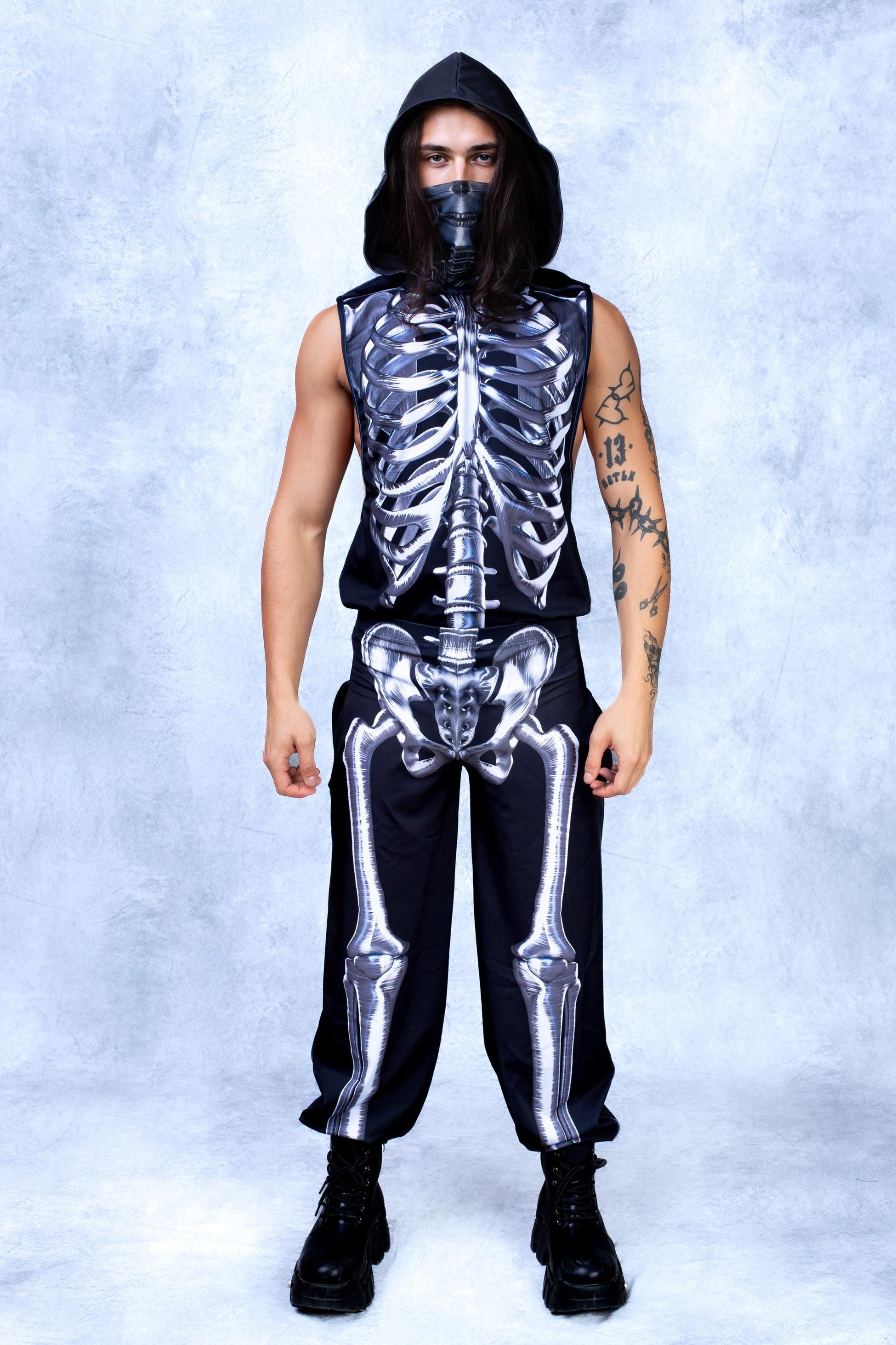 Silver Candy Skeleton Male Muscle Set 2