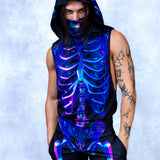 Shifty Skeleton Male Muscle Top