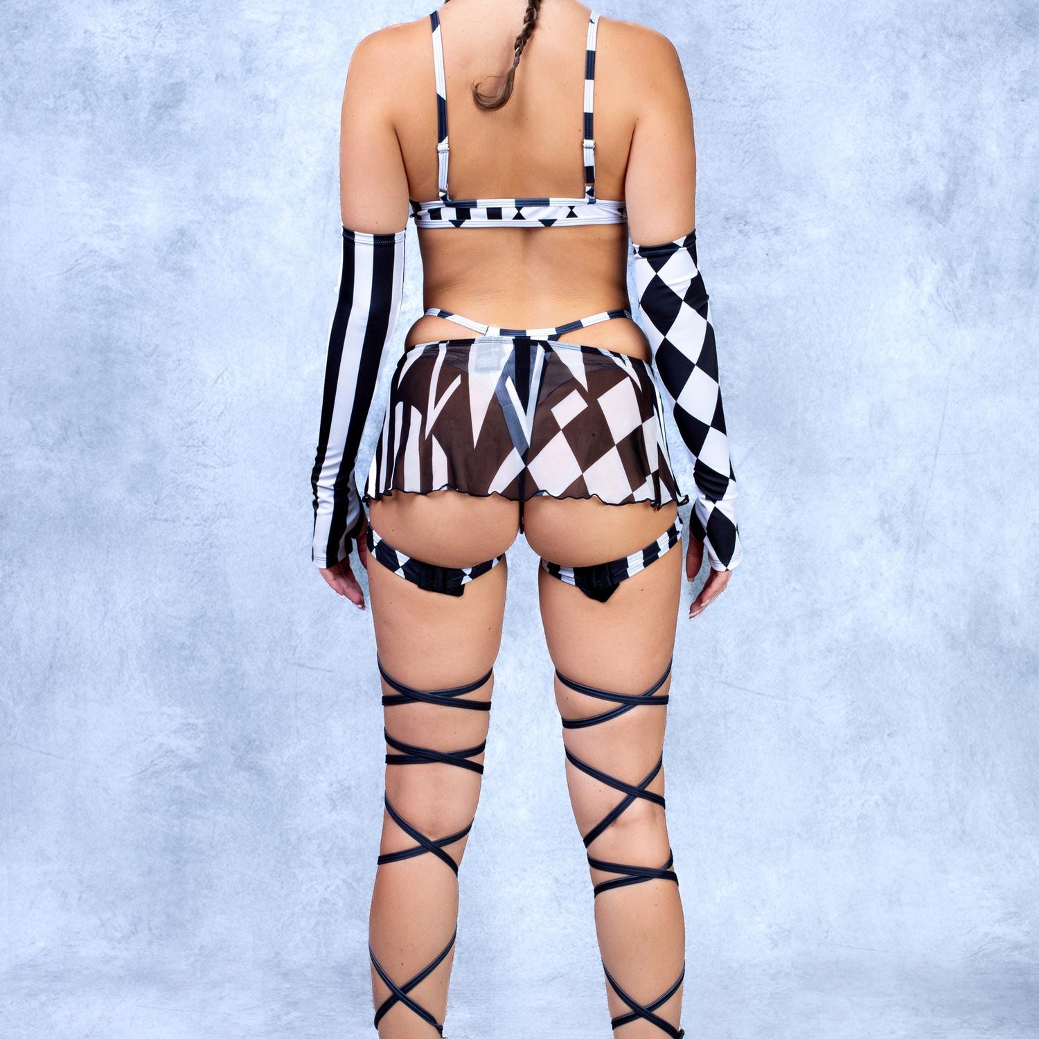 Dark Clown Mesh Micro Set Performance