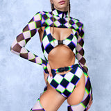 Checkmate Buckle Bodysuit