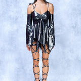 Silver Dusk Pixie Dress