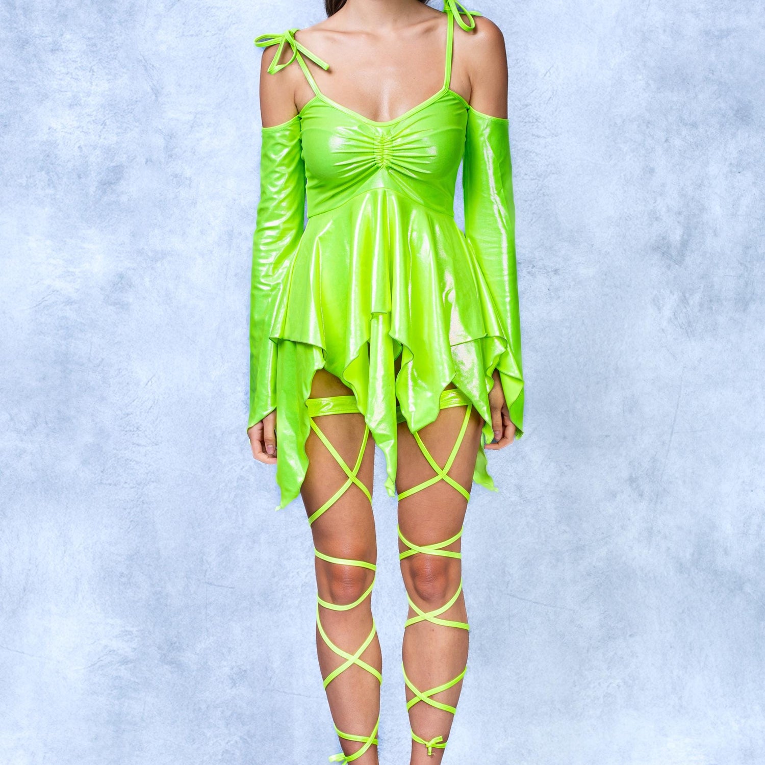 Luxe Toxic Pixie Dress Sparkly