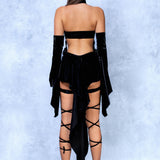 Dark Fairy Pixie Bell Set