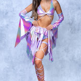 Purple Holo Pixie Bell Set