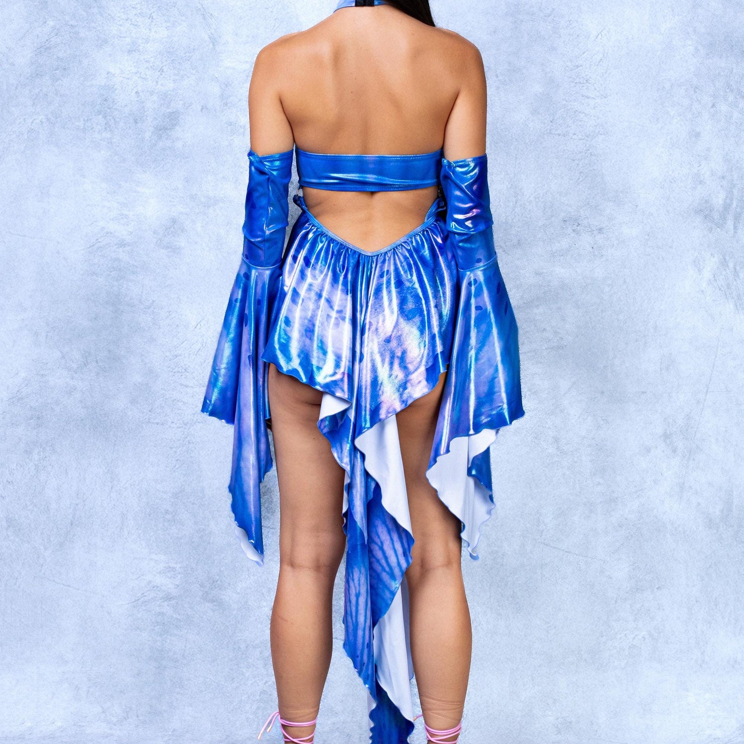 Lirael Bluebell Pixie Dress Sparkly
