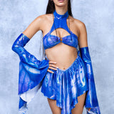 Lirael Bluebell Pixie Dress