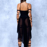 Just Black Witch Bodysuit Dress