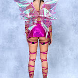 Luxe Rose Butterfly Micro Set