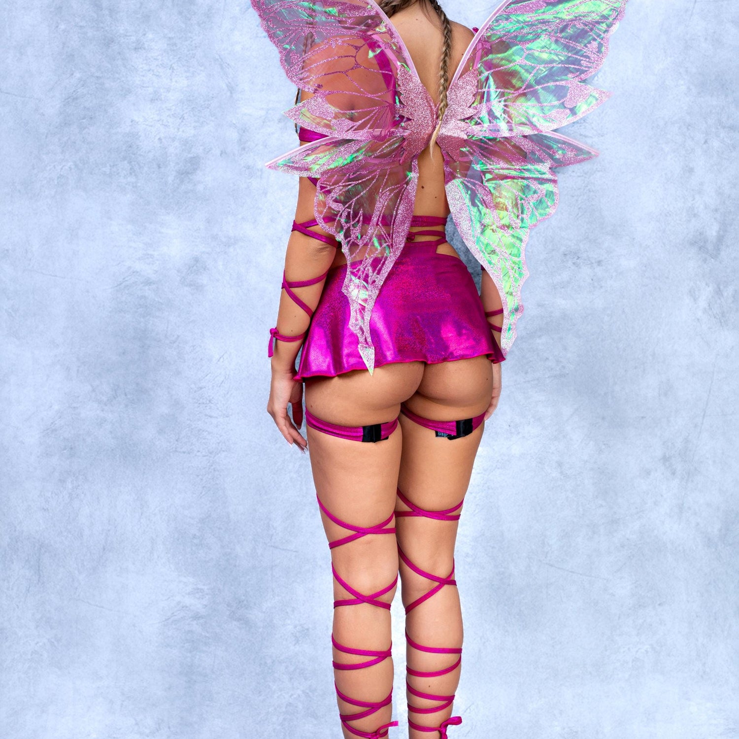 Women Luxe Rose Butterfly Top