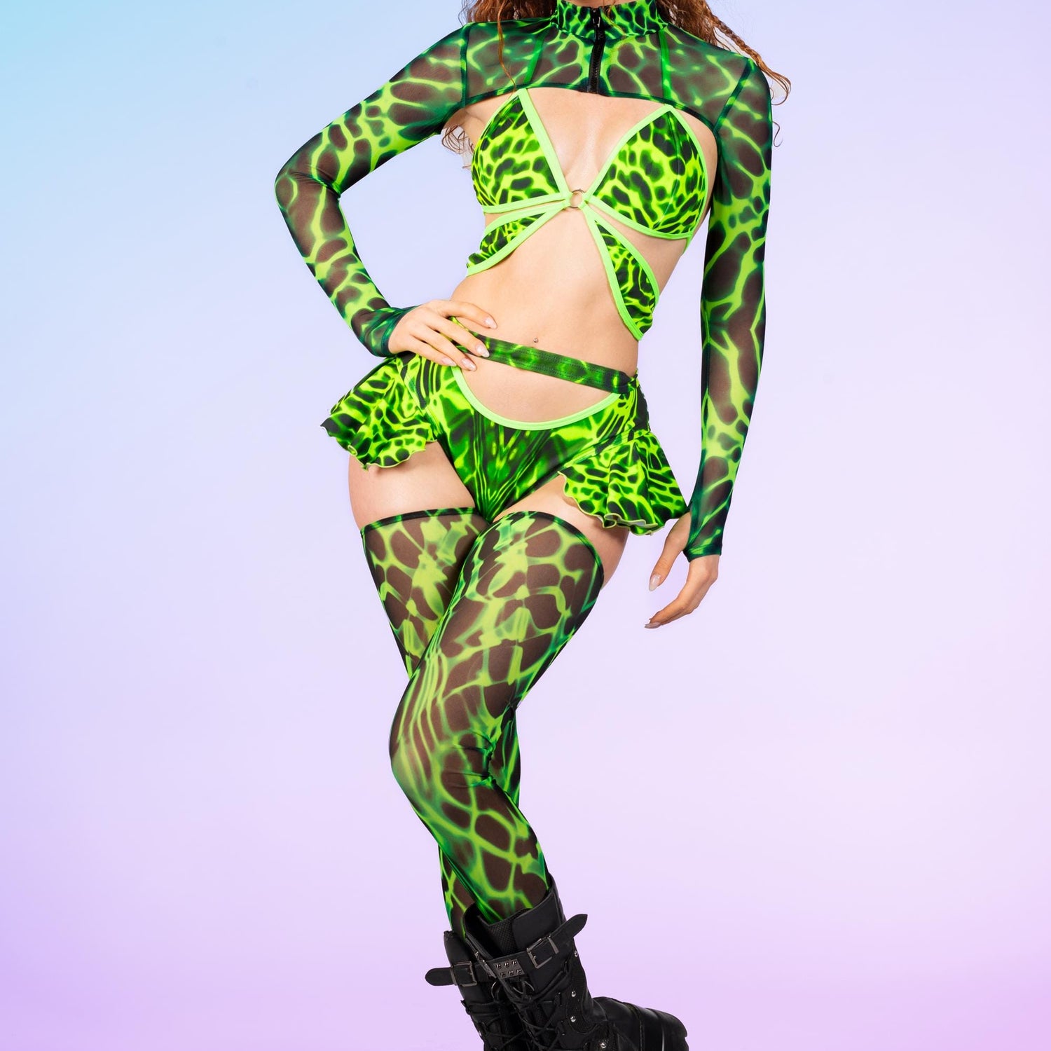 Accelerate Butterfly Shrug Set 6