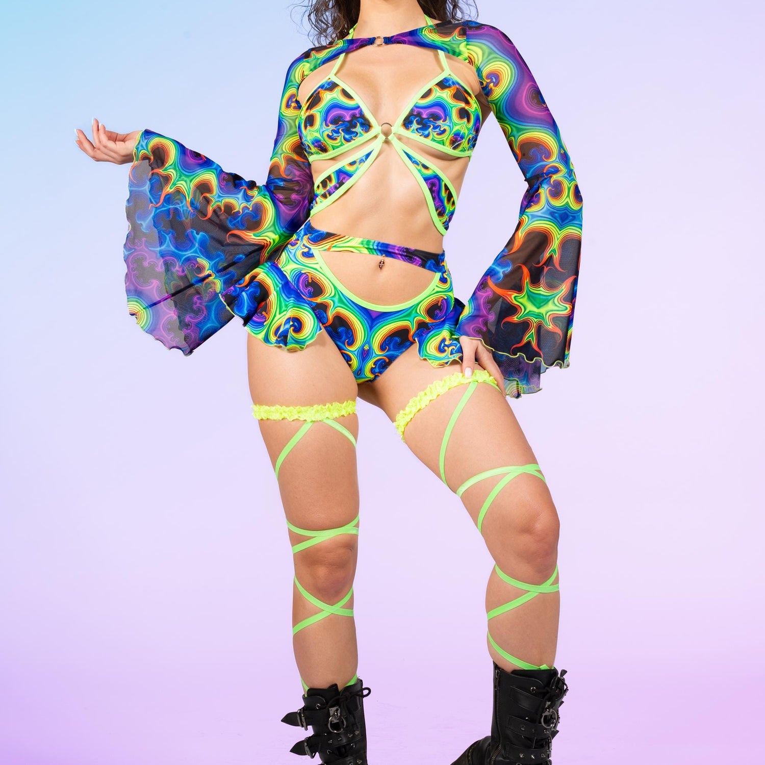 Highly Acidic Butterfly Shrug Set 7